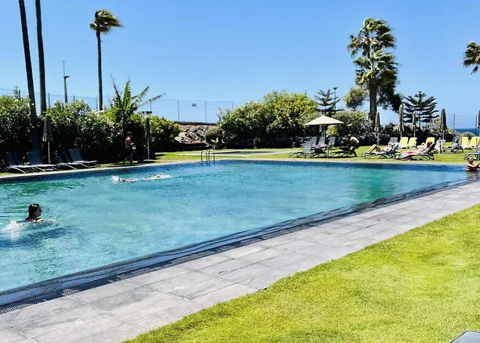 Luxury With Sea View, Private Jacuzzi & Heated Pool Willa San Miguel de Abona